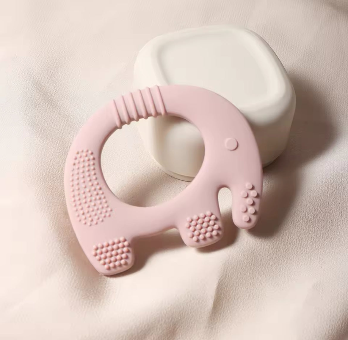 "Silicone Elephant Teethers"
