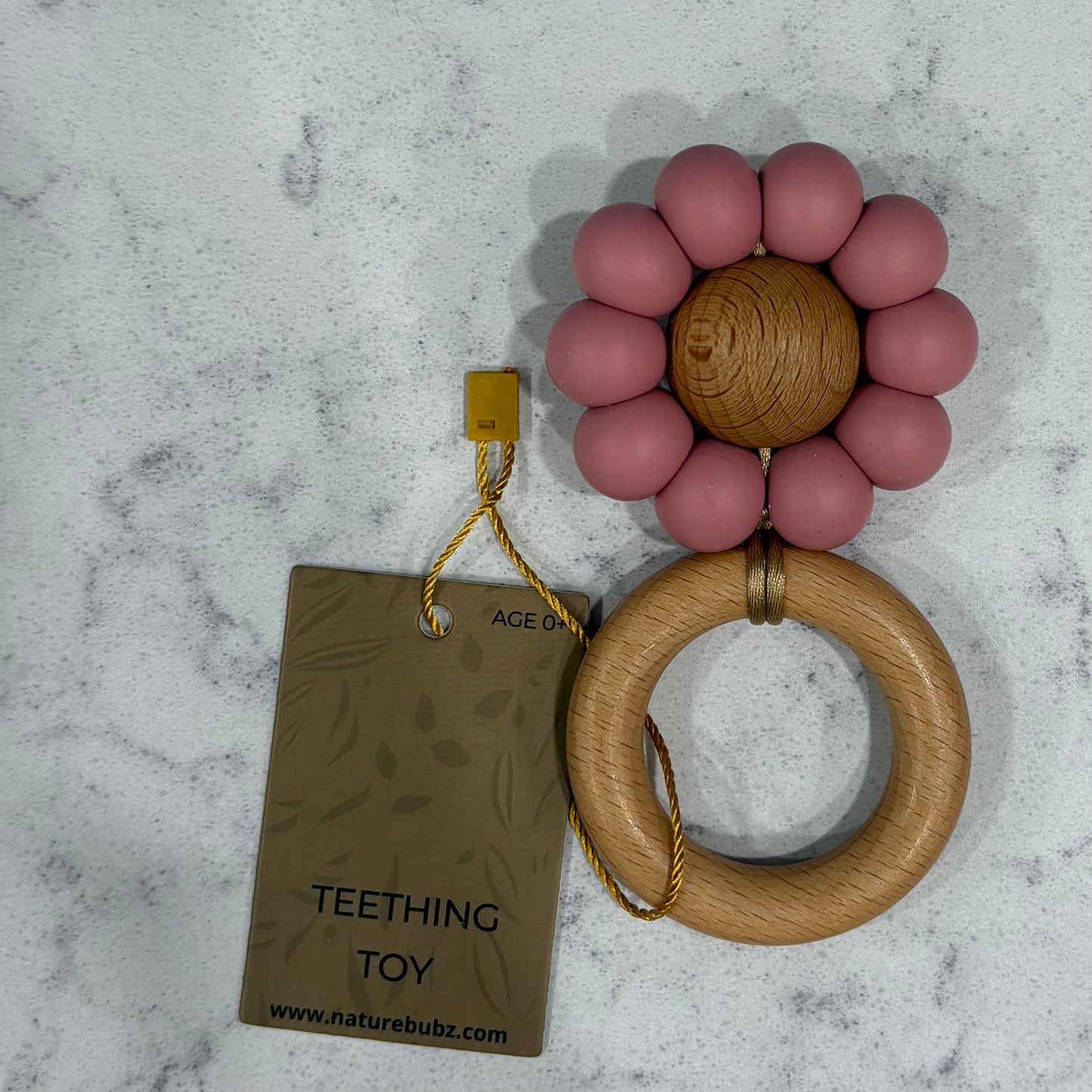 "Nature Bubz" - Bloom Rattle Teether