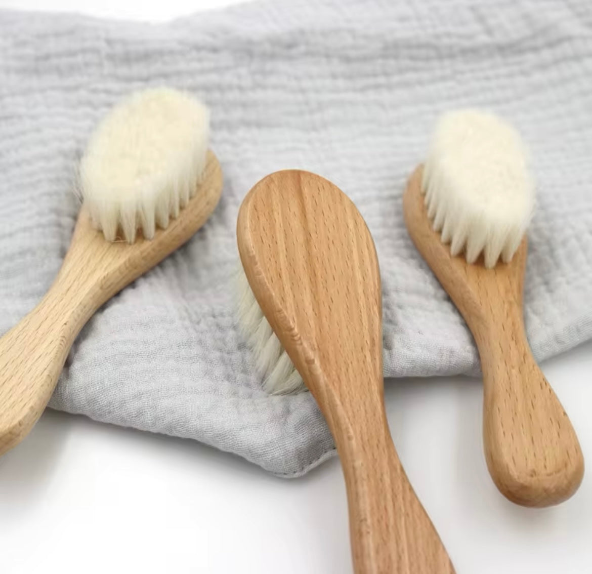 "Little Loves Boutique” - Wooden Baby Brush