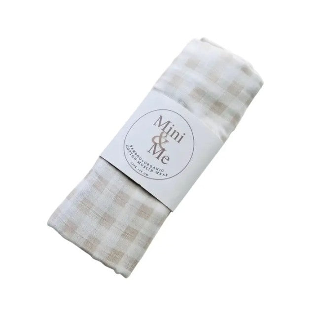 "Mini & Me" - Bamboo Muslin Swaddle