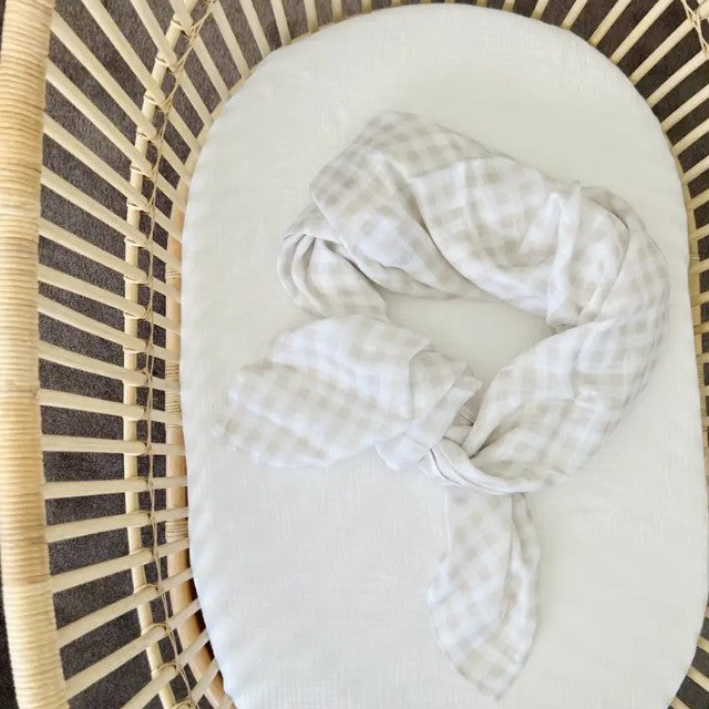 "Mini & Me" - Bamboo Muslin Swaddle