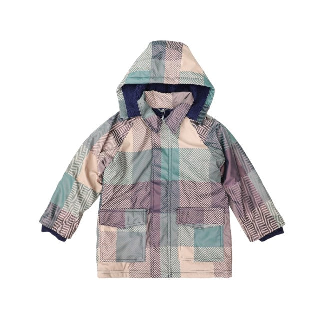 "Korango" - Raincoat - Check (Green)