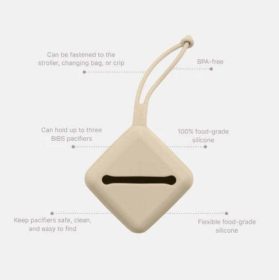 "BIBS" - Pacifier Soft Case
