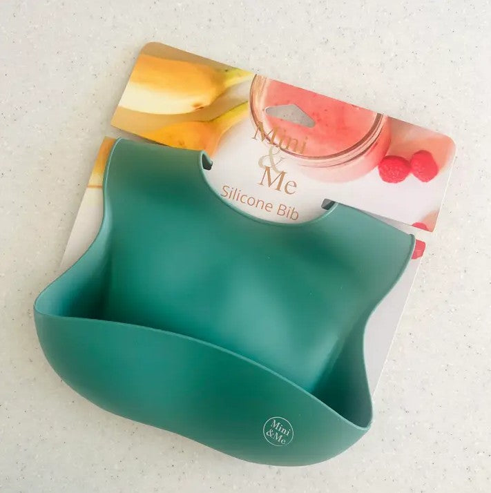 "Mini & Me" - Silicone Scoop Bib