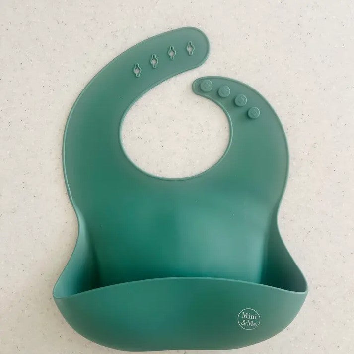 "Mini & Me" - Silicone Scoop Bib