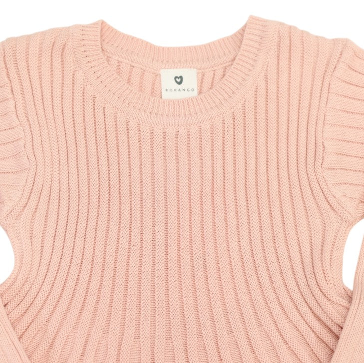 "Korango" - Swing Knit Dress - Pink