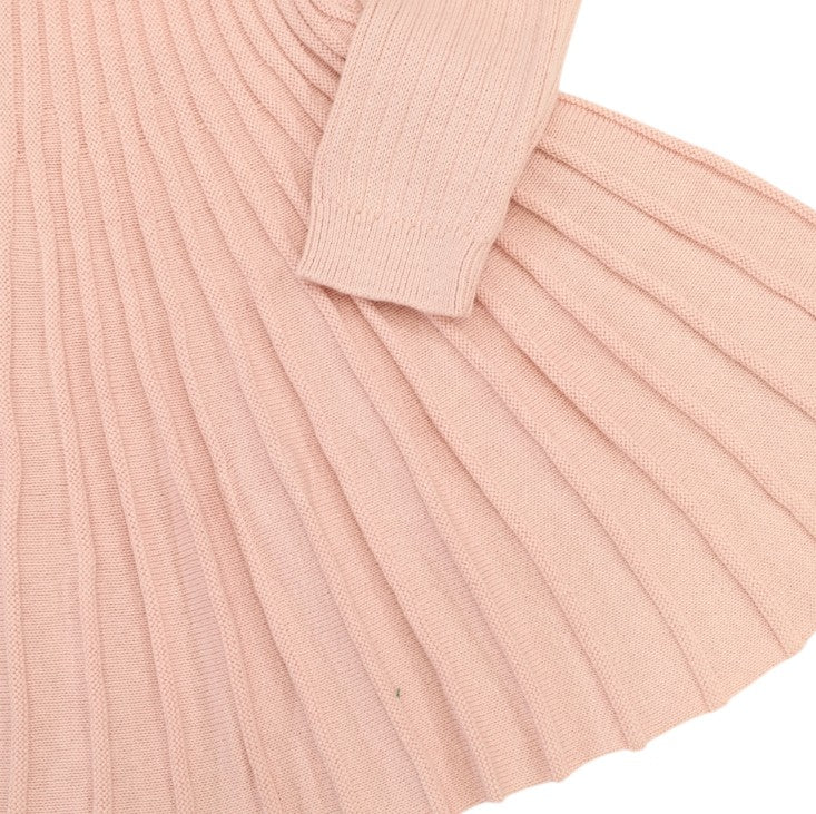 "Korango" - Swing Knit Dress - Pink