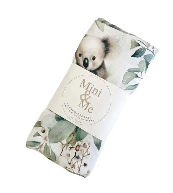 "Mini & Me" - Bamboo Muslin Swaddle