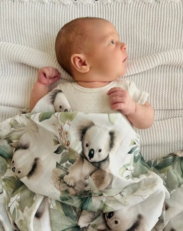 "Mini & Me" - Bamboo Muslin Swaddle