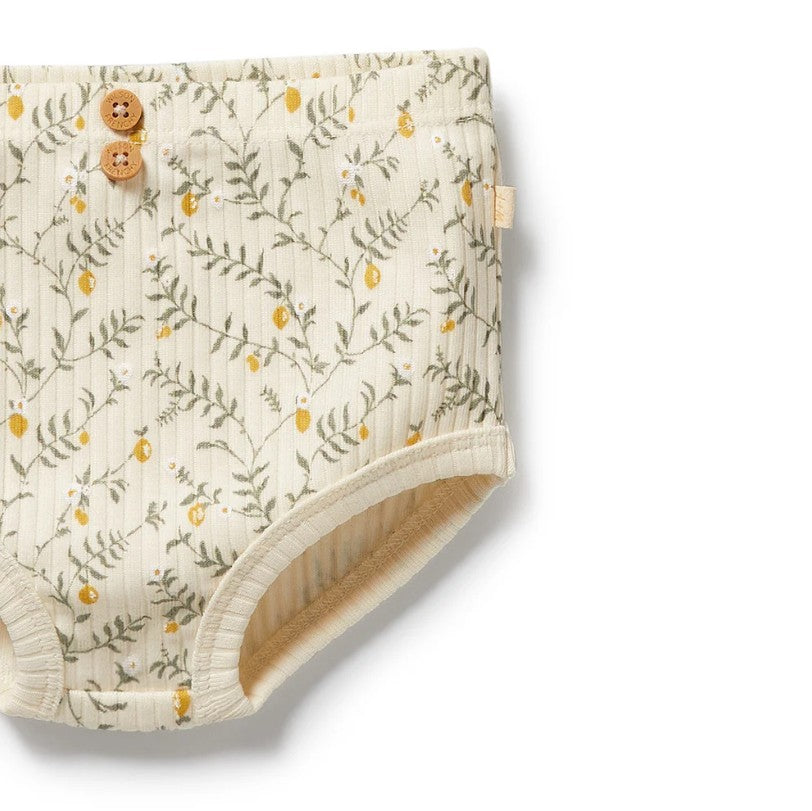 "Wilson & Frenchy" - Lemon Leaf Dress Set