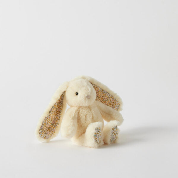 "Jiggle & Giggle" - Floral Bunny Rattles