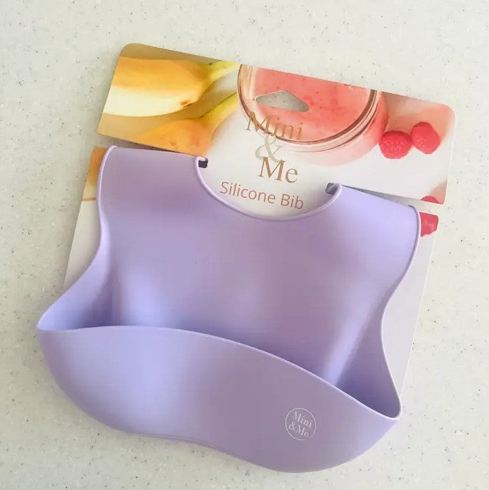 "Mini & Me" - Silicone Scoop Bib