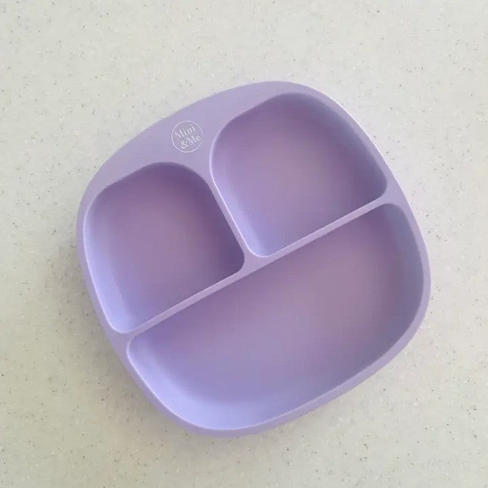 "Mini & Me" - Silicone Divided Suction Plate