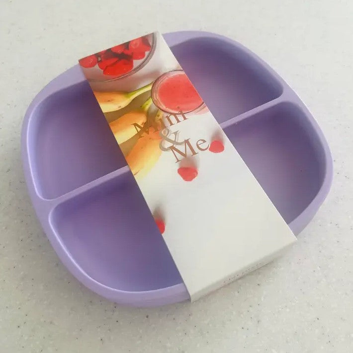 "Mini & Me" - Silicone Divided Suction Plate