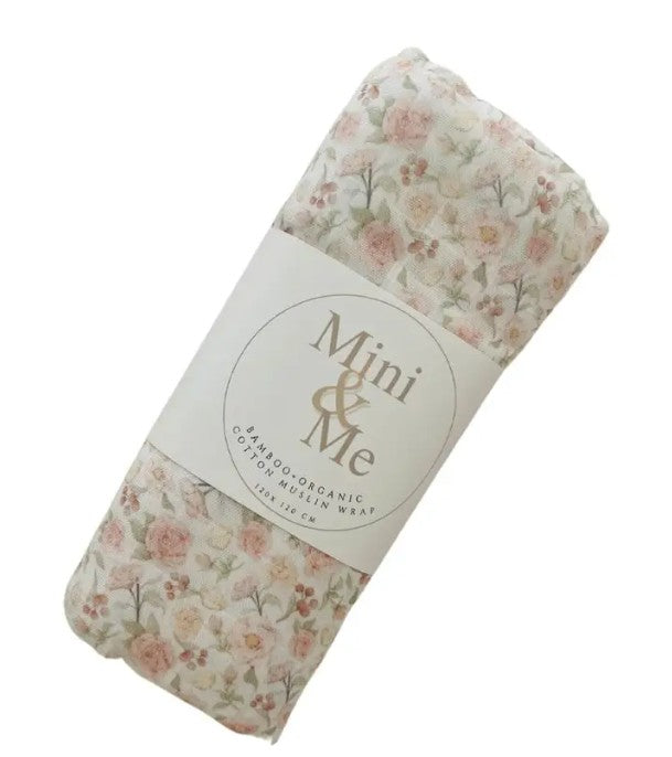 "Mini & Me" - Bamboo Muslin Swaddle