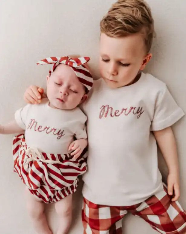 "Christmas" - Bencer & Hazelnut Merry Bodysuit