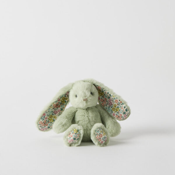"Jiggle & Giggle" - Floral Bunny Rattles