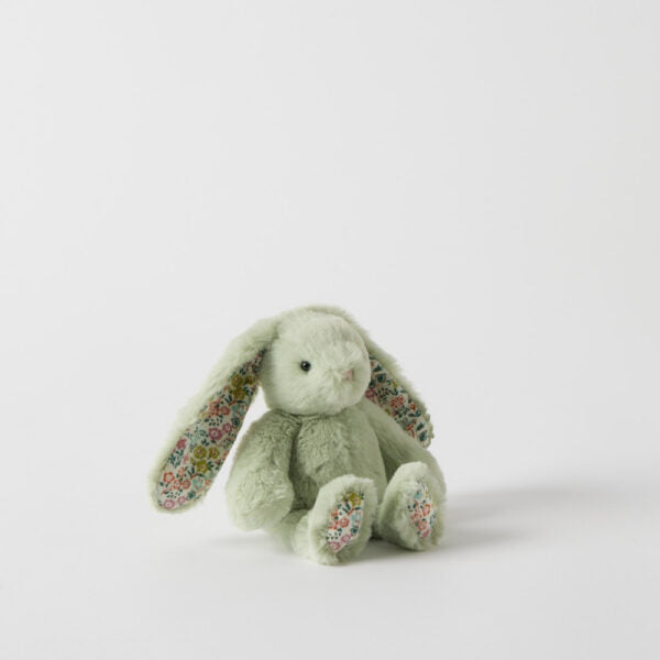 "Jiggle & Giggle" - Floral Bunny Rattles