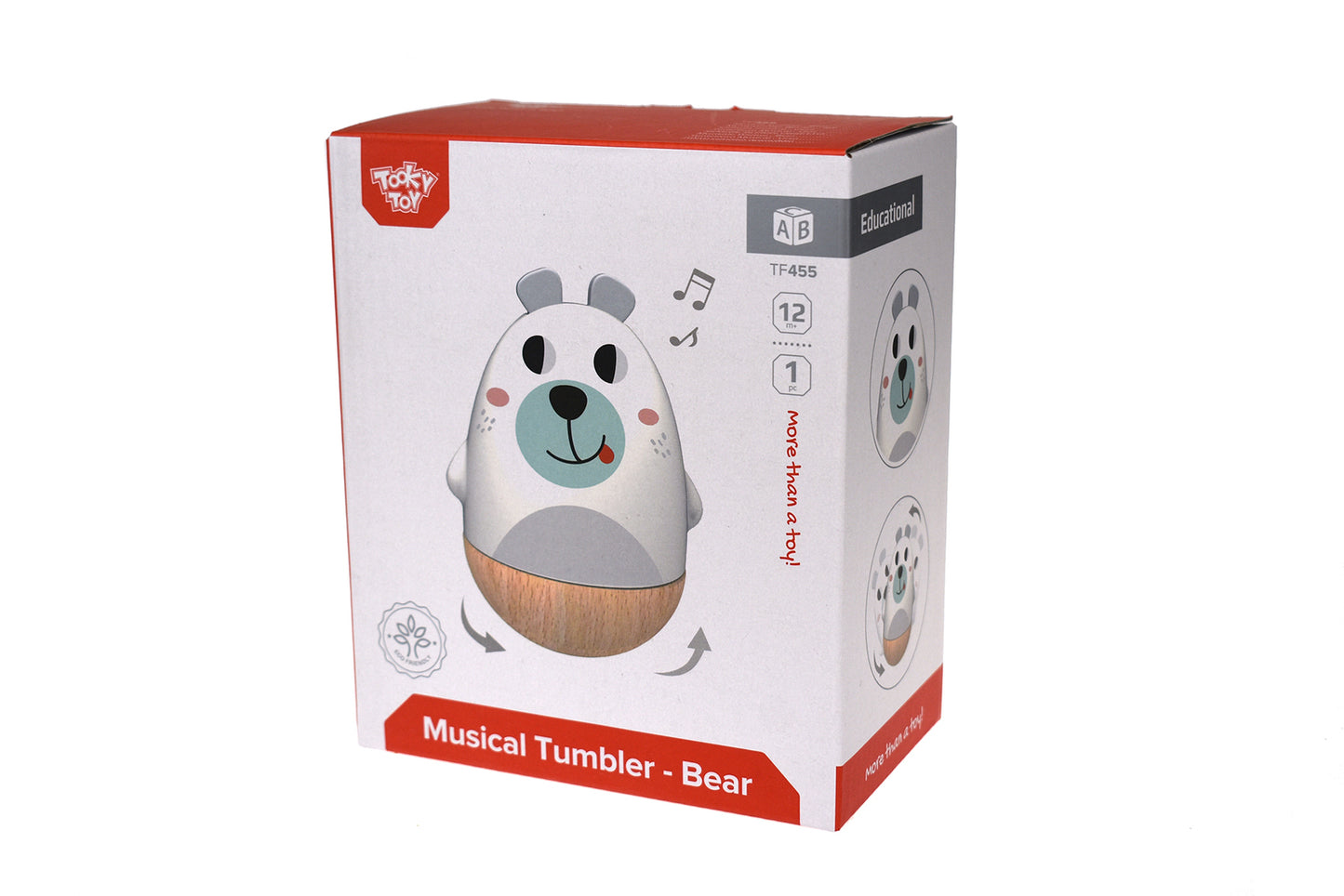 "Tooky Toys" - Wind Up Musical Tumbler - Bear