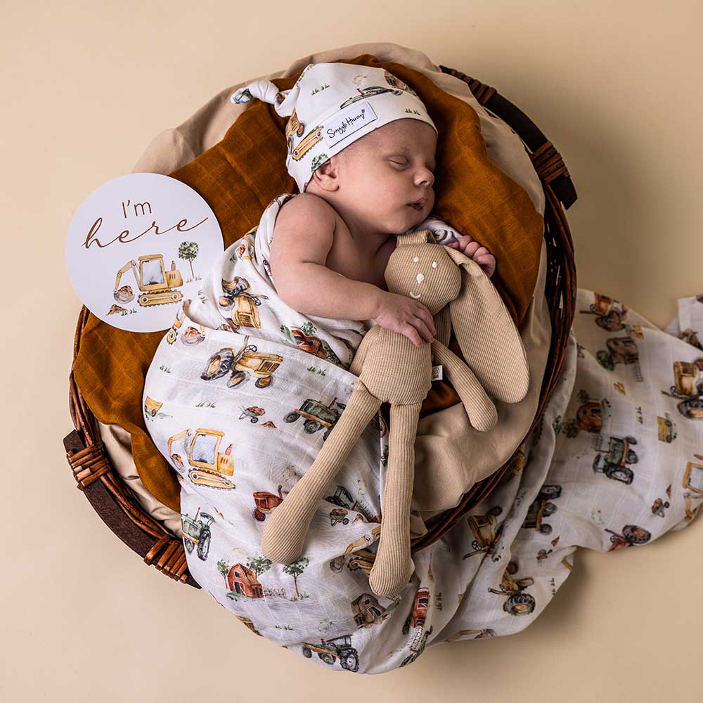"Snuggle Hunny" - Organic Muslin Wraps