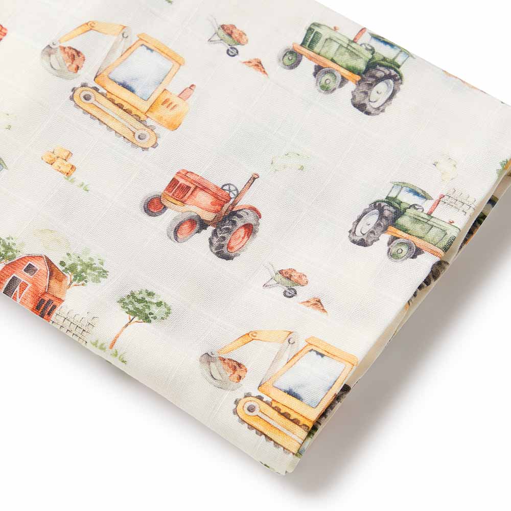 "Snuggle Hunny" - Organic Muslin Wraps