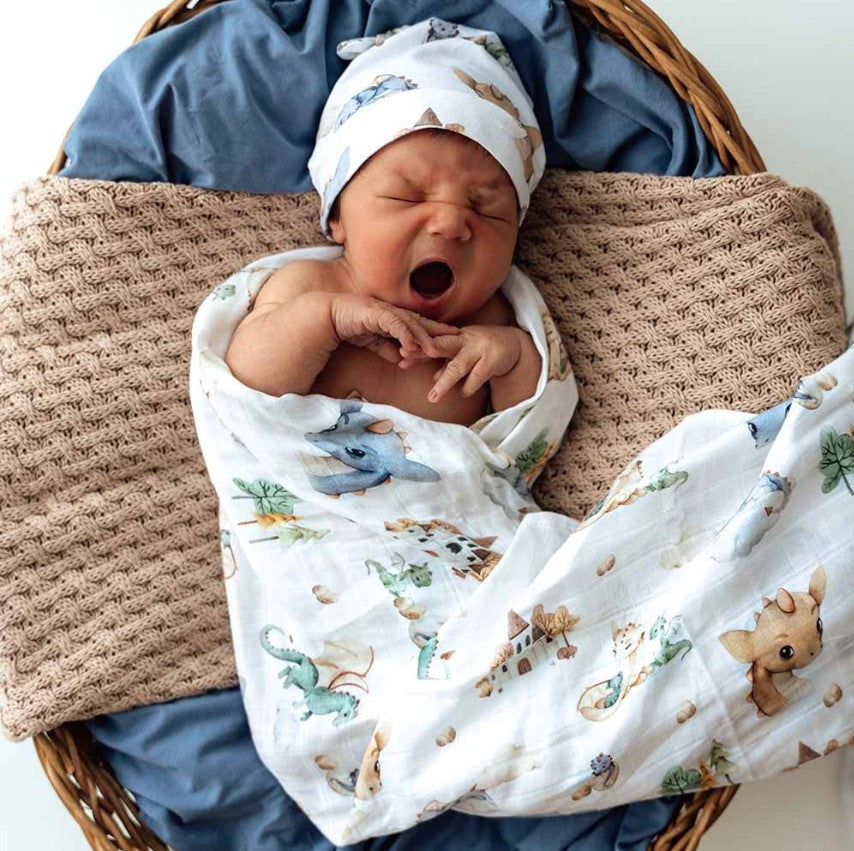 "Snuggle Hunny" - Organic Muslin Wraps