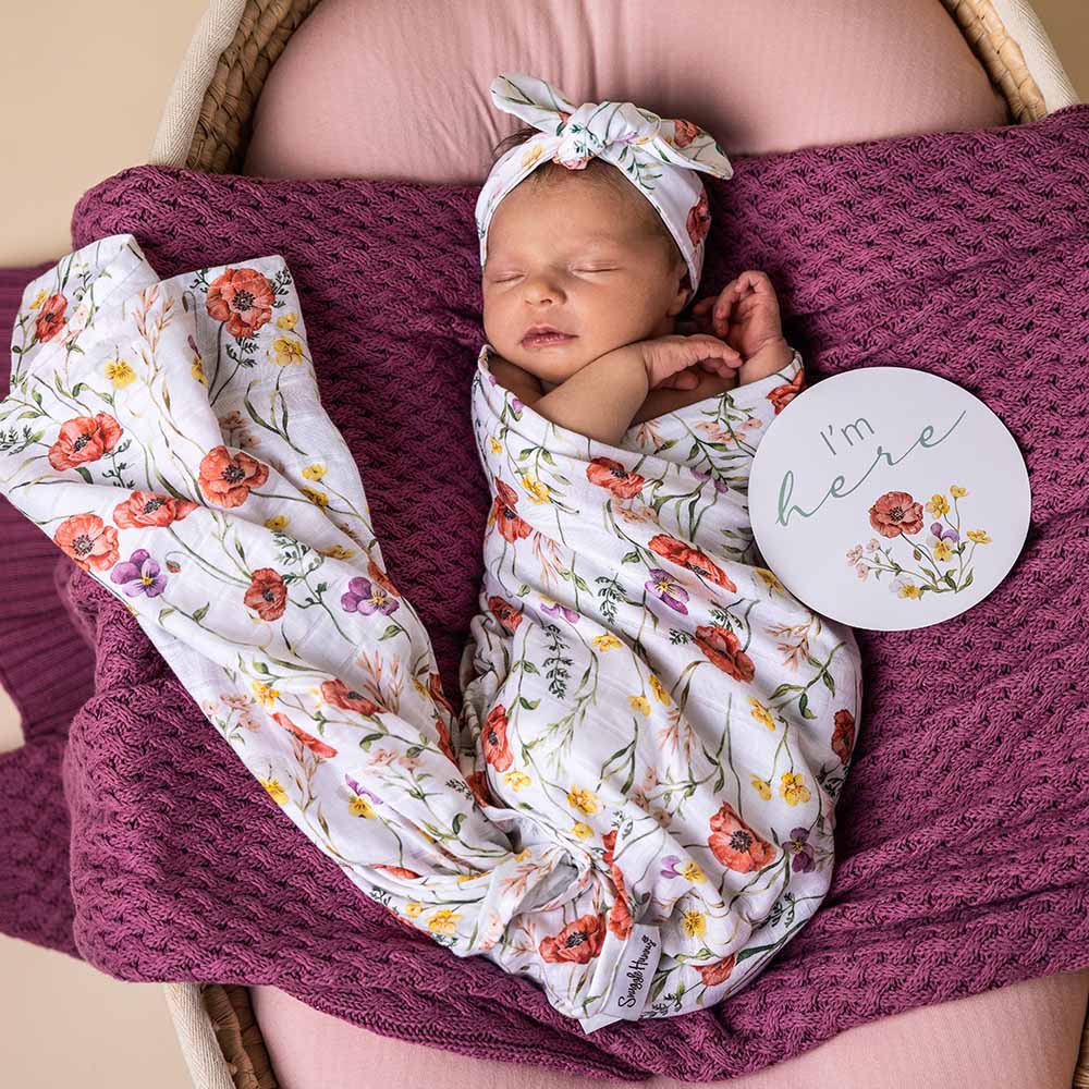 "Snuggle Hunny" - Organic Muslin Wraps