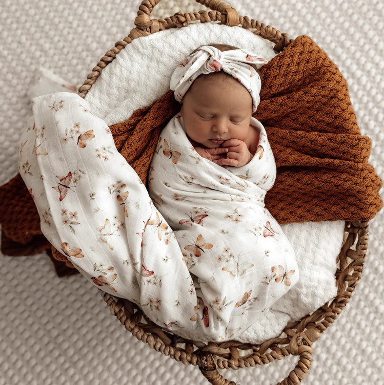"Snuggle Hunny" - Organic Muslin Wraps