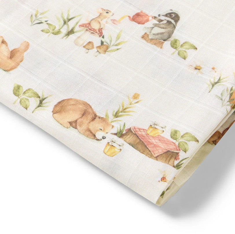 "Snuggle Hunny" - Organic Muslin Wraps