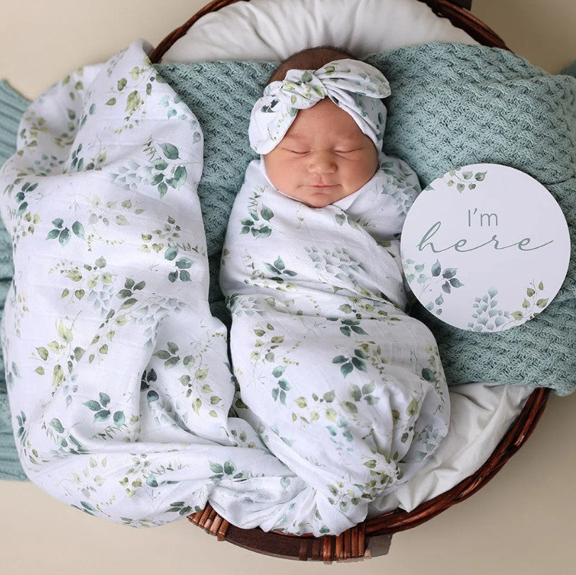 "Snuggle Hunny" - Organic Muslin Wraps