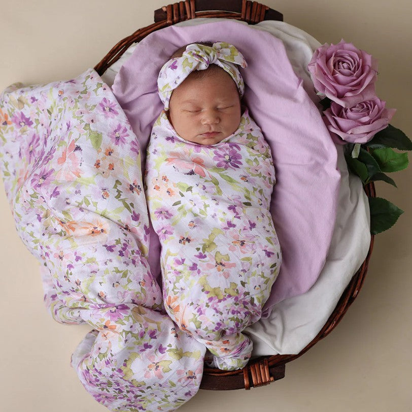 "Snuggle Hunny" - Organic Muslin Wraps