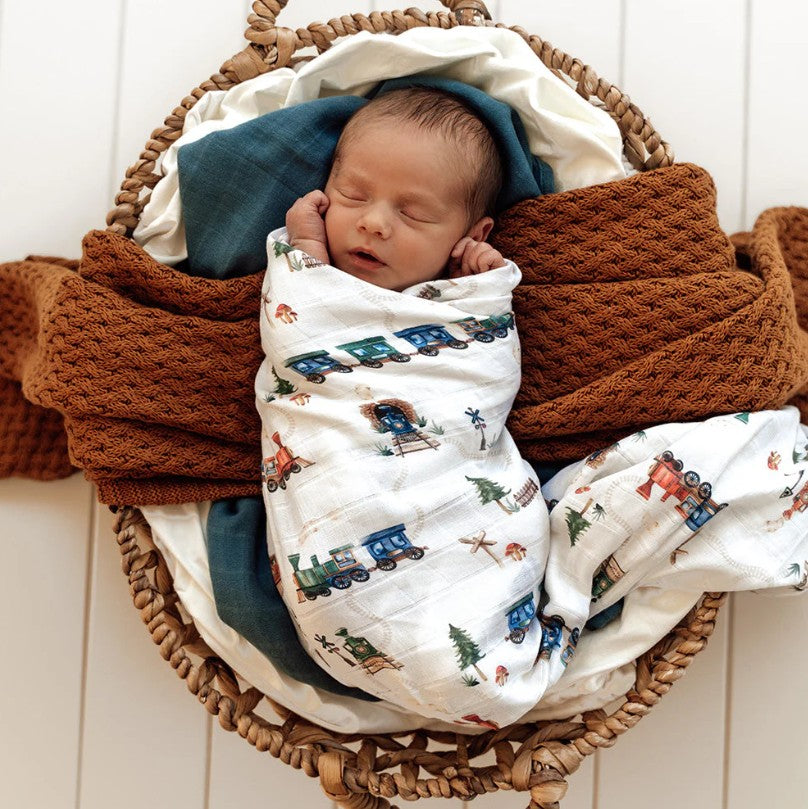 "Snuggle Hunny" - Organic Muslin Wraps