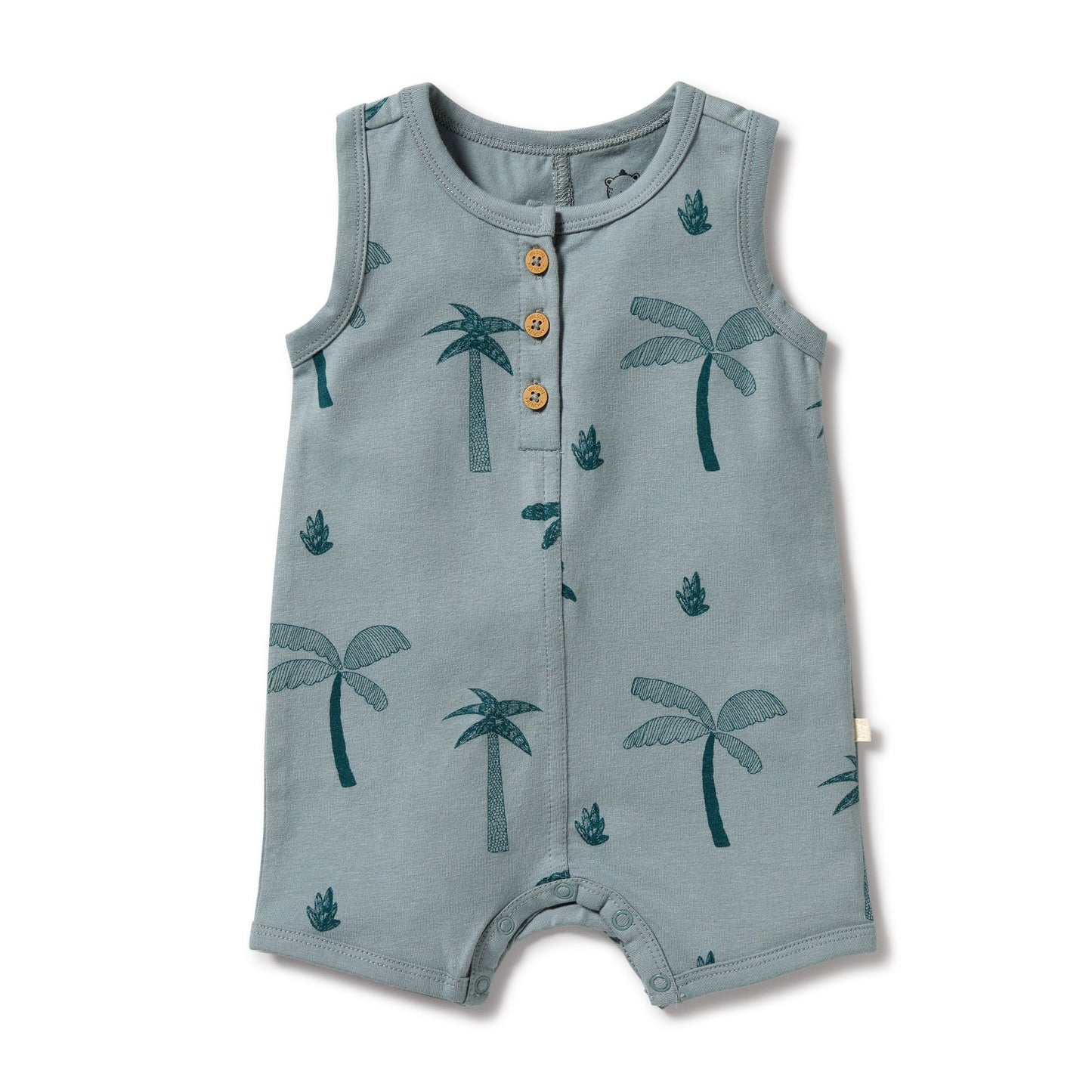 "Wilson & Frenchy" - Palm Days Henley Growsuit