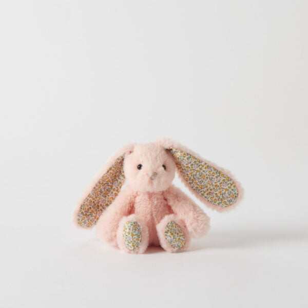 "Jiggle & Giggle" - Floral Bunny Rattles