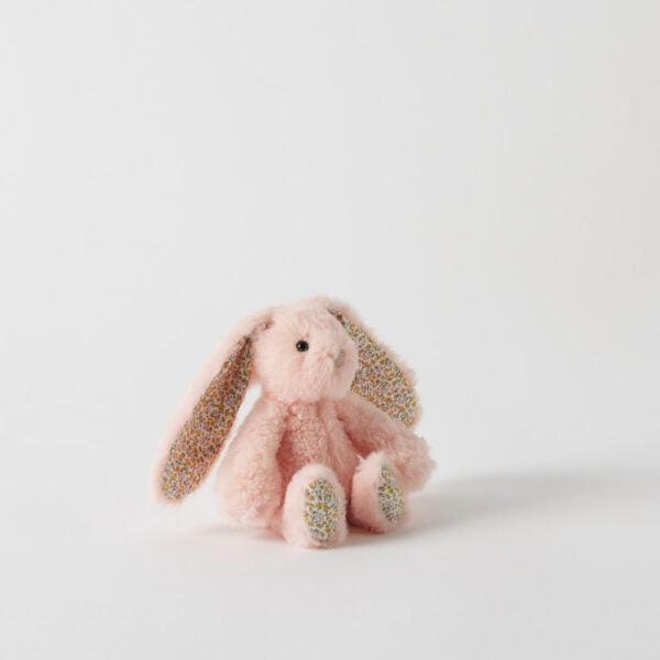 "Jiggle & Giggle" - Floral Bunny Rattles