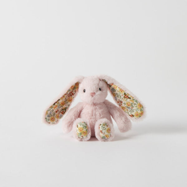 "Jiggle & Giggle" - Floral Bunny Rattles