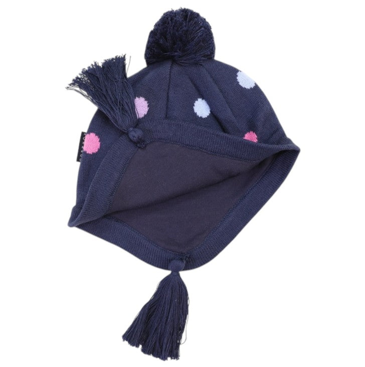 "Korango" - Beanie - Polkadot (Navy)