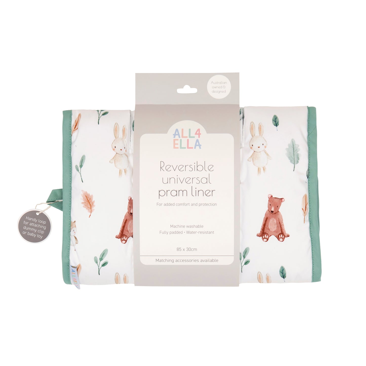 "All4Ella" - Reversible Pram Liners