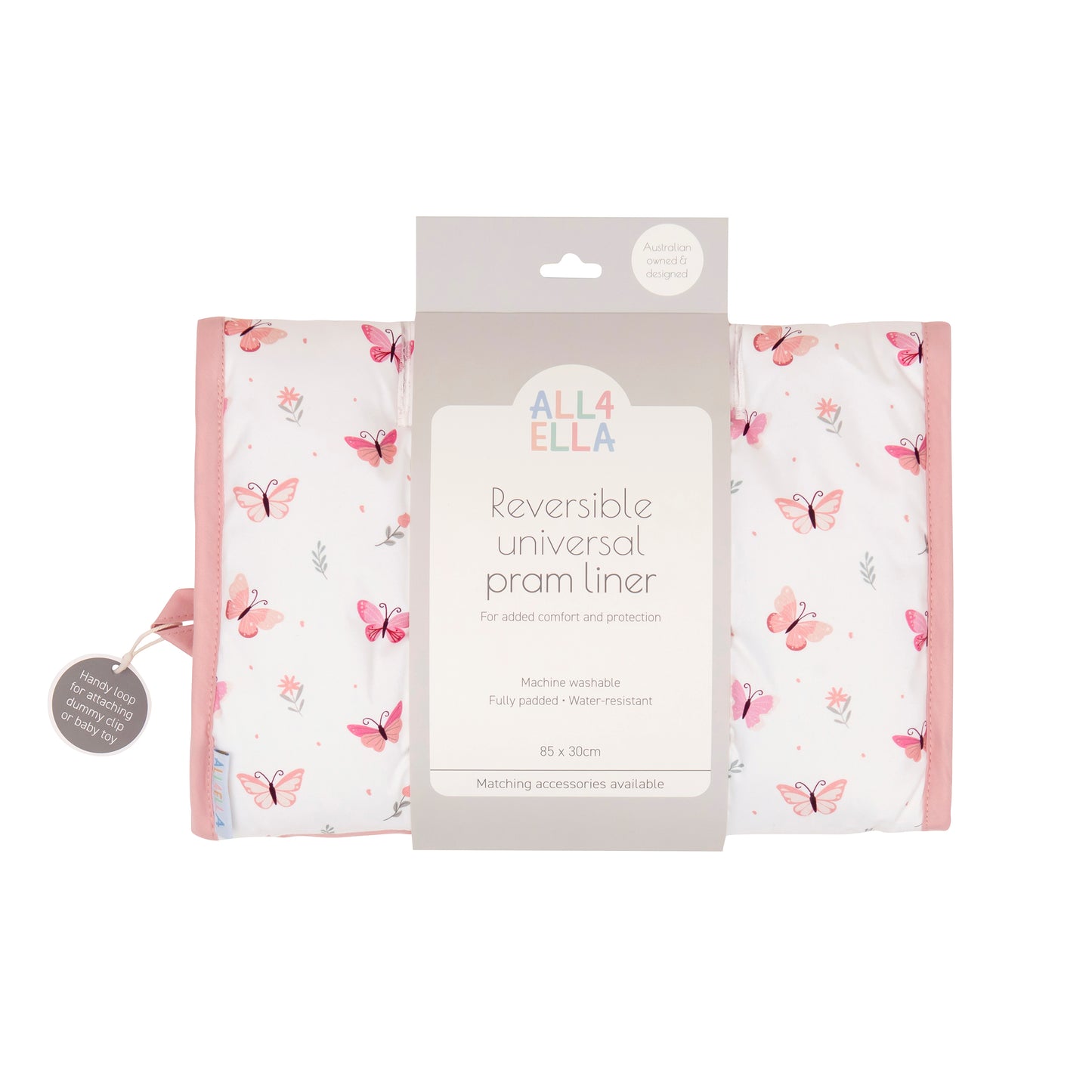 "All4Ella" - Reversible Pram Liners