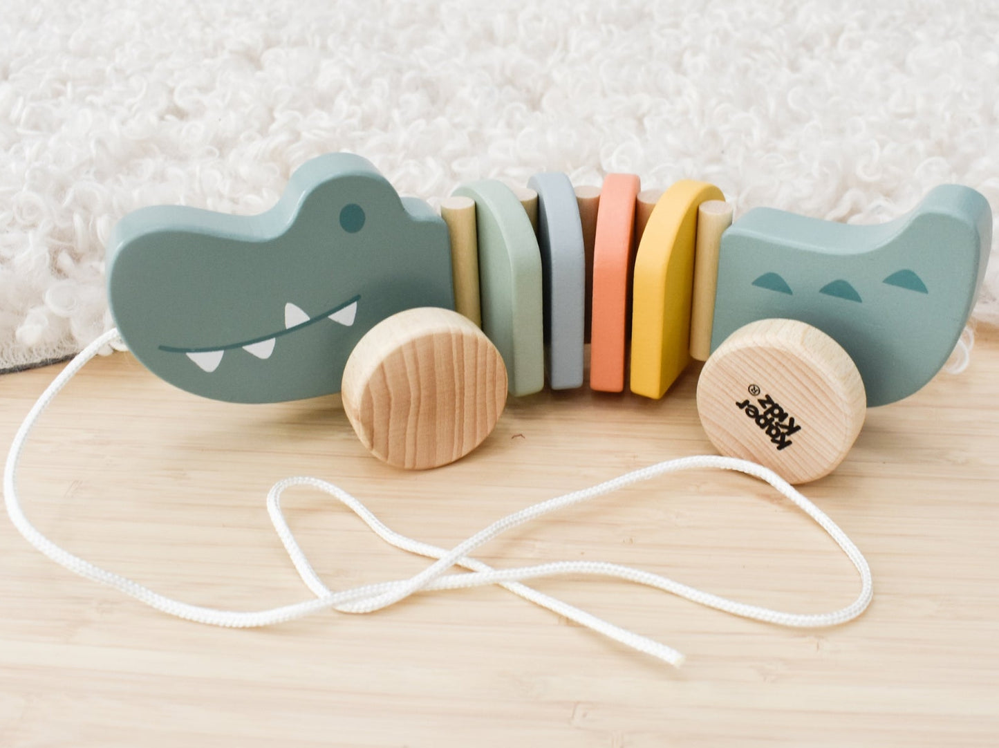 "Kaper Kidz" - Pull Along Crocodile