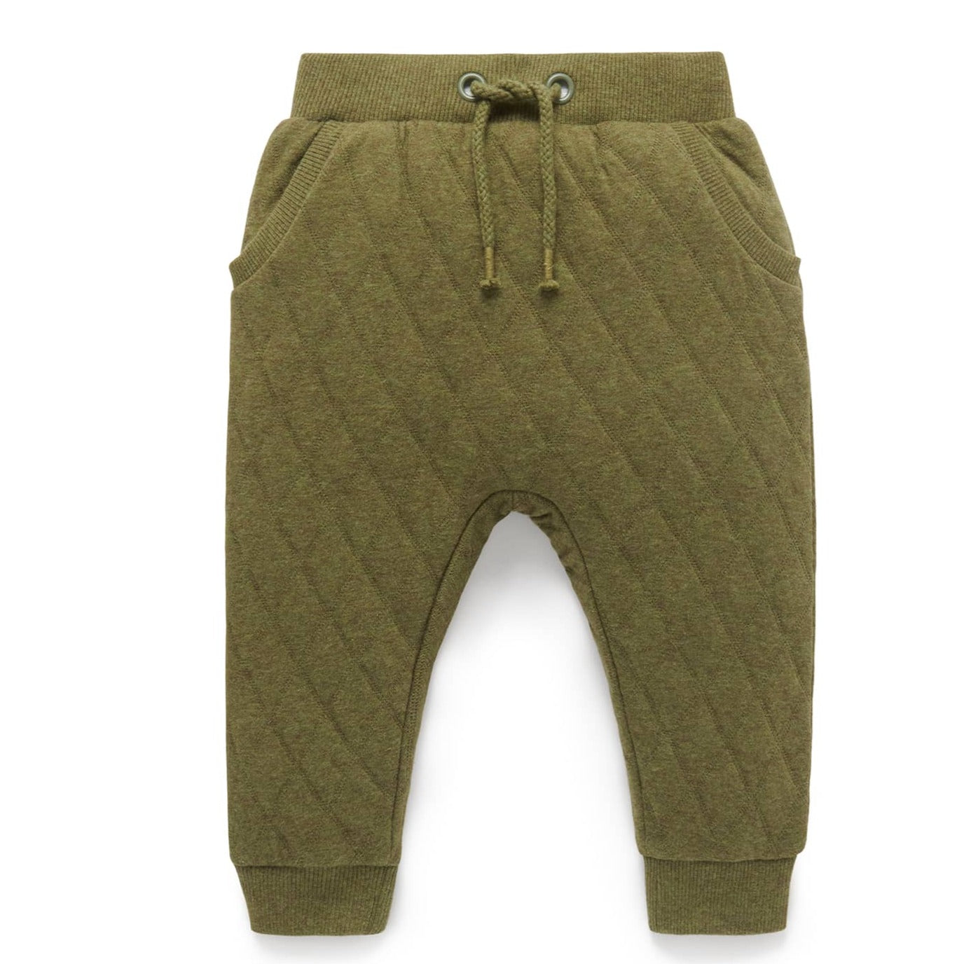 "Purebaby" - Quilted Track Pant