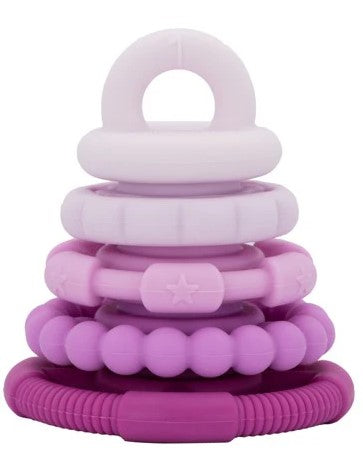 "Jellystone Designs" - Rainbow Stacker & Teething Toy