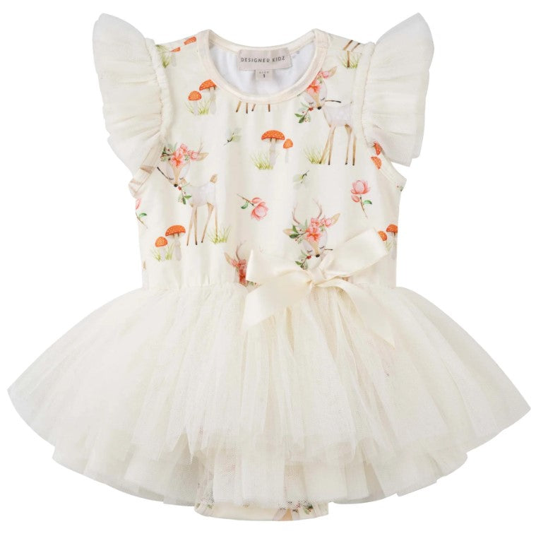 "Christmas" - Designer Kidz - Reindeer Baby Tutu Romper