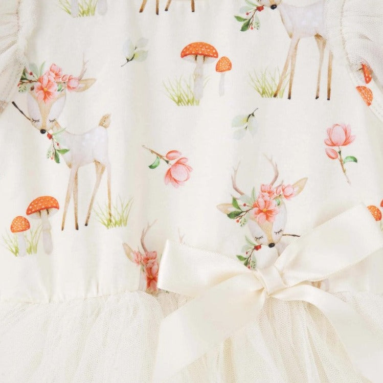 "Christmas" - Designer Kidz - Reindeer Baby Tutu Romper