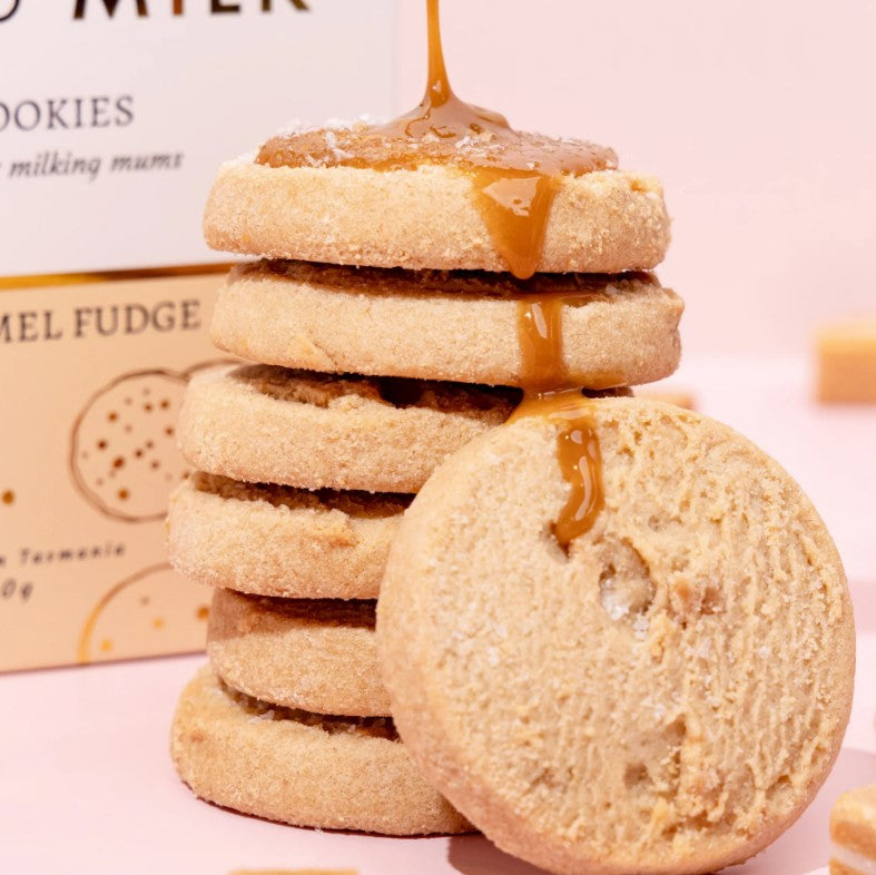 "Made to Milk" - Lactation Cookies - Salted Caramel Fudge
