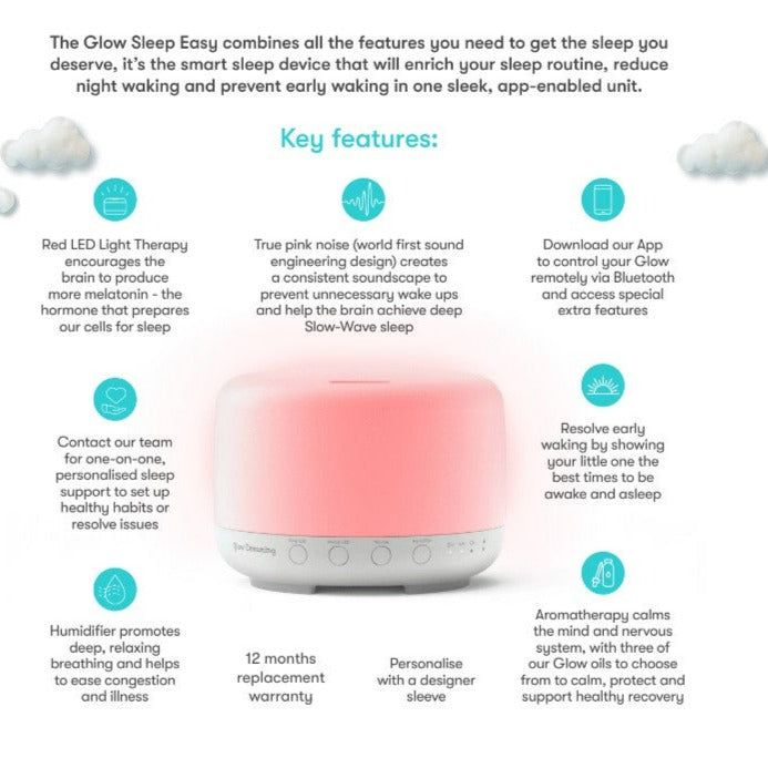 "Glow Dreaming" - Glow Sleep Easy Device