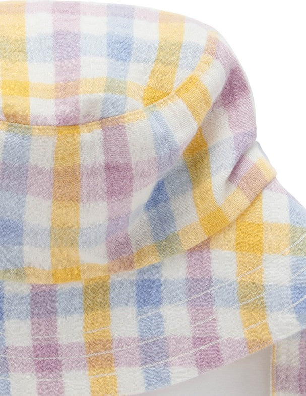 "Purebaby" -Sofia Reversible Bucket Hat