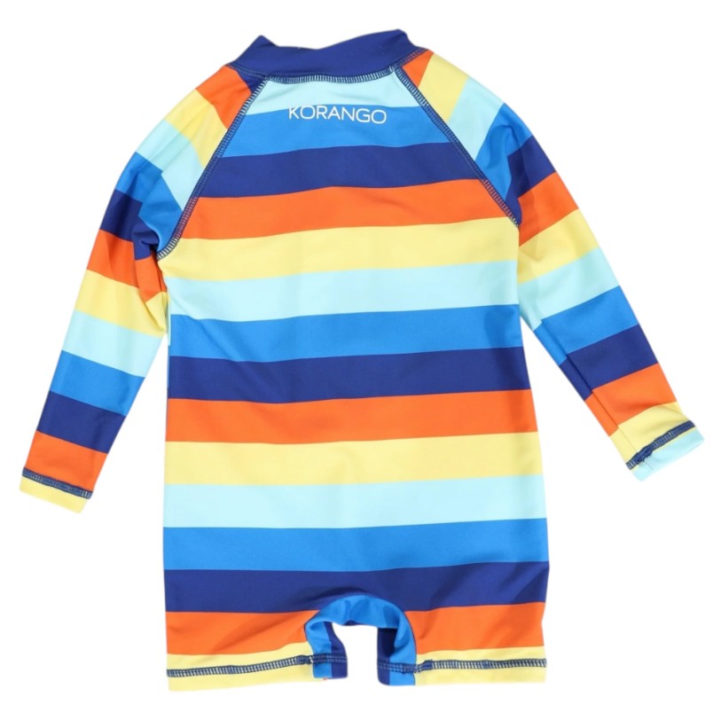 "Korango" - Striped Swimsuit