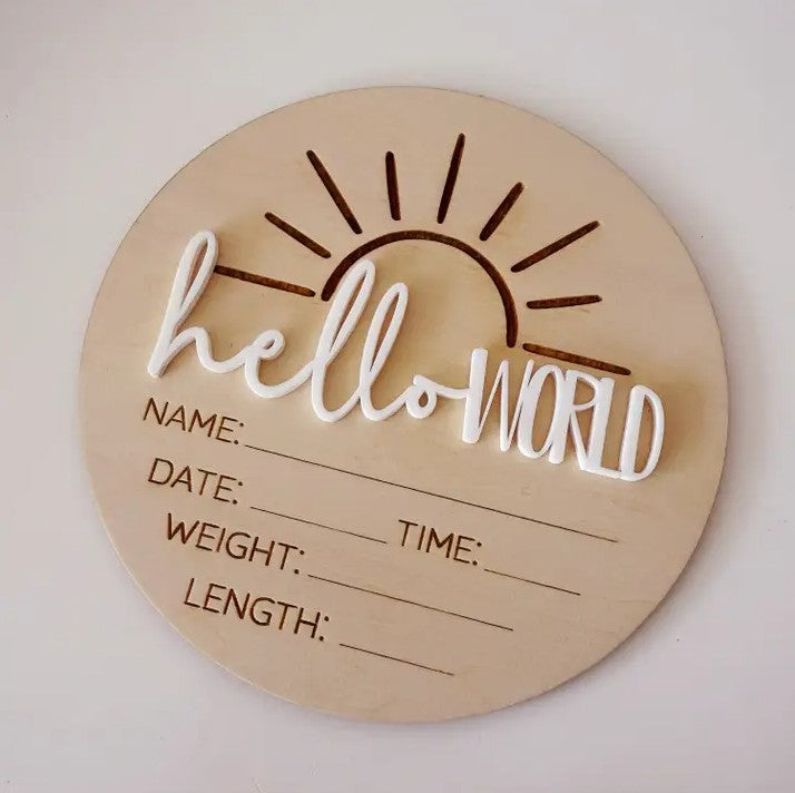 "Timber Tinkers" - Sun 'Hello World' Announcement Disc