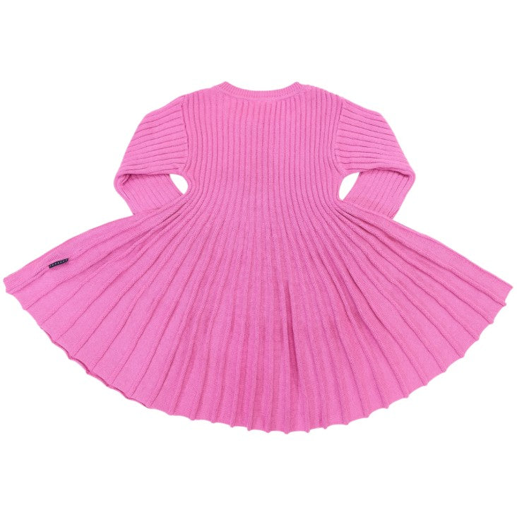 "Korango" - Swing Knit Dress - Hot Pink